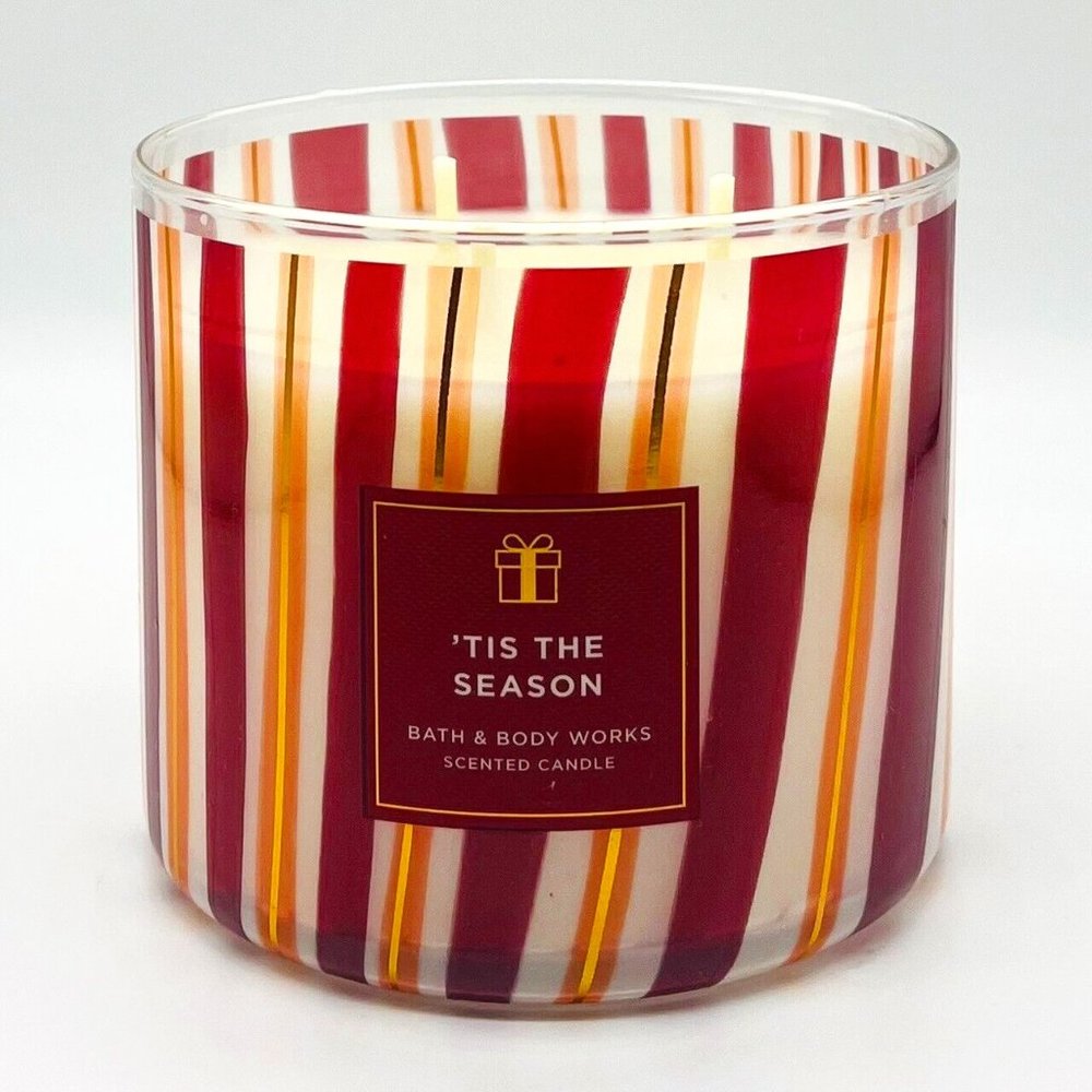 BBW 'Tis The Season 3-Wick Candle